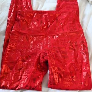 Lululemon shiny leggings